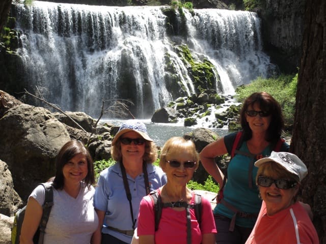 Susan, Elaine, Gerene, Margo &amp; Sharyn at Middle Falls