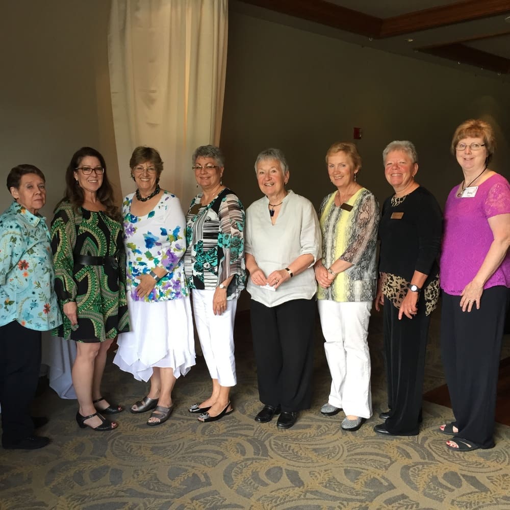 The 2016-2017 Board of Directors for the Eagle Point Women's Club.