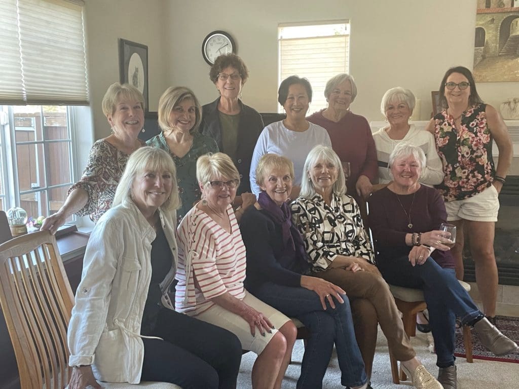 March gathering at Gerene Leffingwell’s home