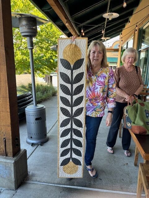 Sue's new table runner