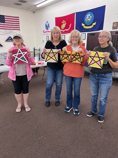 Oct-2025-1 The finished star blocks