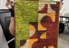 Kelly's old to new quilt